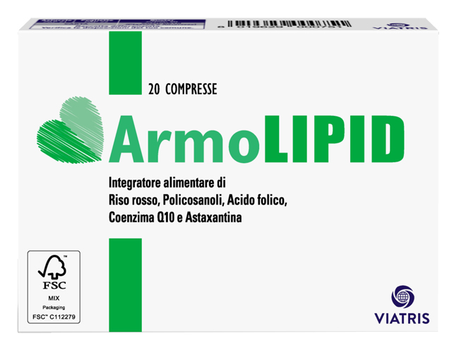 ARMOLIPID 20 COMPRESSE - Farmacia Mastrangelo 