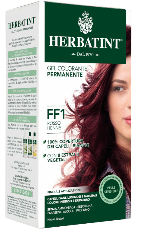 HERBATINT FLASH ROSSO HENNE 135 ML - Farmacia Mastrangelo 