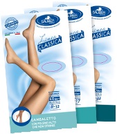 SAUBER GAMBALETTO 40 MAGLIA LISCIA NEUTRO BEIGE 4 LINEA CLASSICA - Farmacia Mastrangelo 