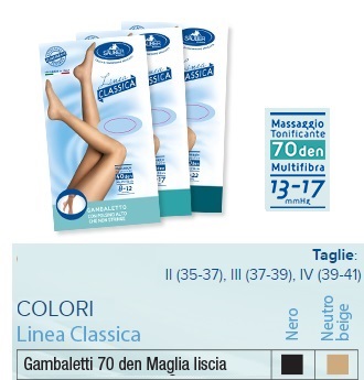SAUBER GAMBALETTO 70 MAGLIA LISCIA NEUTRO BEIGE 4 LINEA CLASSICA - Farmacia Mastrangelo 