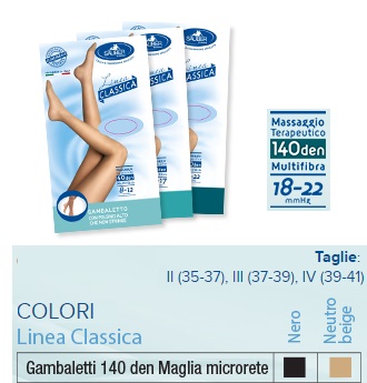 SAUBER GAMBALETTO 140 MAGLIA MICRORETE NEUTRO BEIGE 3 LINEA CLASSICA - Farmacia Mastrangelo 