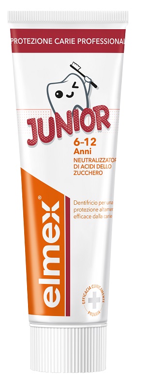 ELMEX JUNIOR PROFESSIONAL DENTIFRICIO 75 ML - Farmacia Mastrangelo 