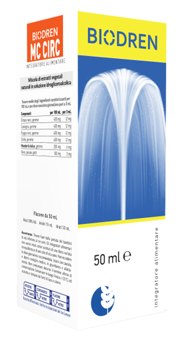 BIODREN MC CIRC SOLUZIONE IDROALCOLICA 50 ML - Farmacia Mastrangelo 
