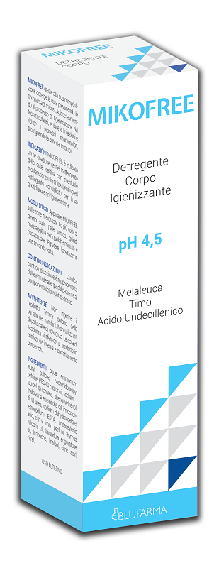 MIKOFREE DETERGENTE IGIENIZZANTE ANTIMICROBICO 300 ML - Farmacia Mastrangelo 