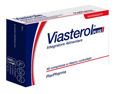 VIASTEROL PLUS 40 COMPRESSE - Farmacia Mastrangelo 