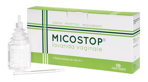 LAVANDA VAGINALE MICOSTOP 5 FLACONI DA 100 ML - Farmacia Mastrangelo 
