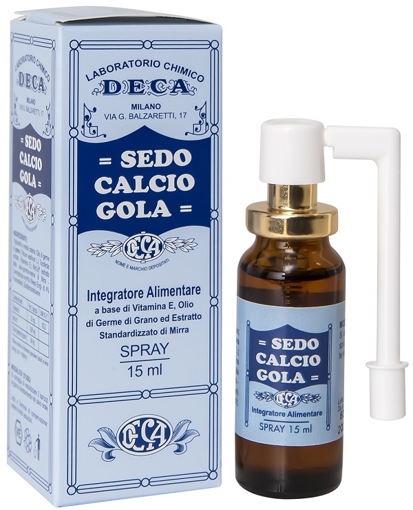SEDO CALCIO GOLA SPRAY 15 ML - Farmacia Mastrangelo 