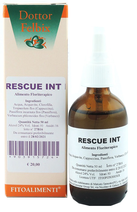 RESCUE INT SPRAY 50 ML - Farmacia Mastrangelo 