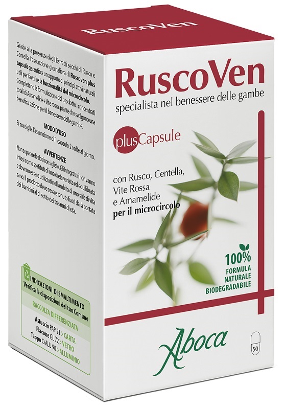 RUSCOVEN PLUS 50 CAPSULE - Farmacia Mastrangelo 