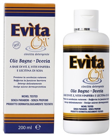 EVITA OIL BAGNO DOCCIA 200 ML - Farmacia Mastrangelo 