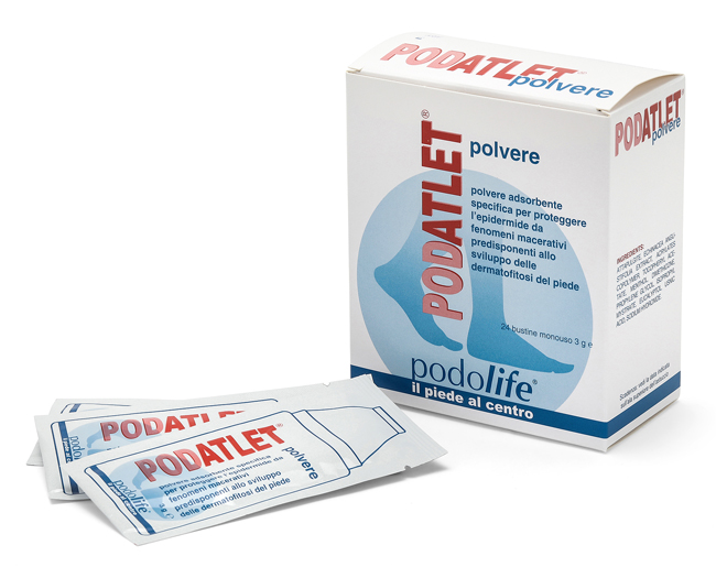 PODATLET POLVERE PIEDI 24 BUSTINE - Farmacia Mastrangelo 