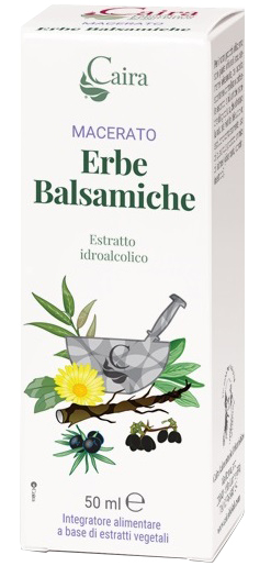 CAIRA MACERATO ERBE BALSAMICHE ESTRATTO IDROALCOLICO GOCCE 50 ML - Farmacia Mastrangelo 