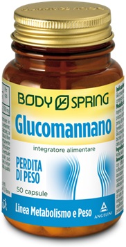 BODY SPRING GLUCOMANNANO 50 CAPSULE - Farmacia Mastrangelo 