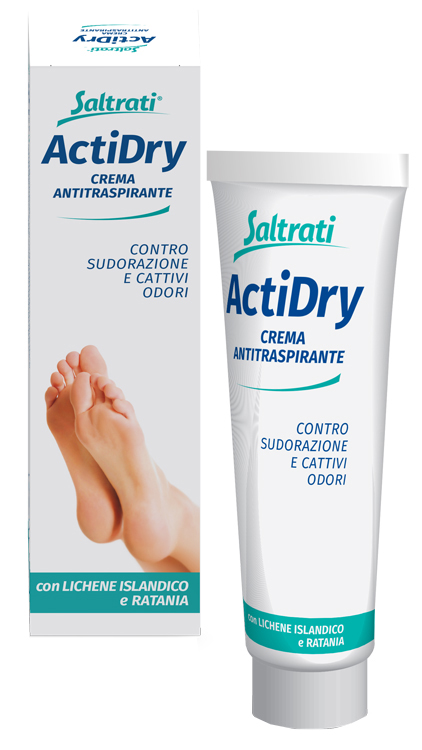SALTRATI ACTIDRY CREMA ANTITRASPIRANTE 100 ML - Farmacia Mastrangelo 