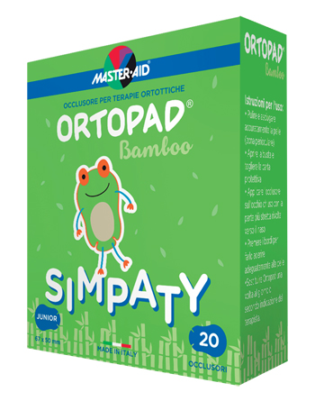CEROTTO OCULARE PER ORTOTTICA ORTOPAD SIMPATY JUNIOR 5X6,7 50 PEZZI - Farmacia Mastrangelo 