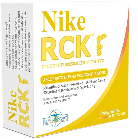 NIKE RCK ASCORBATO POTASSIO + RIBOSIO 100 BUSTINE 22,65 G - Farmacia Mastrangelo 