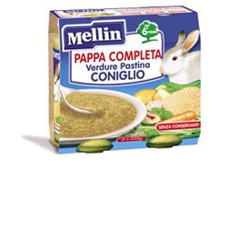 MELLIN PAPPA COMPLETA CONIGLIO 250 G 2 PEZZI - Farmacia Mastrangelo 