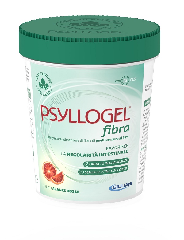 PSYLLOGEL FIBRA ARANCE ROSSE VASO 170 G - Farmacia Mastrangelo 