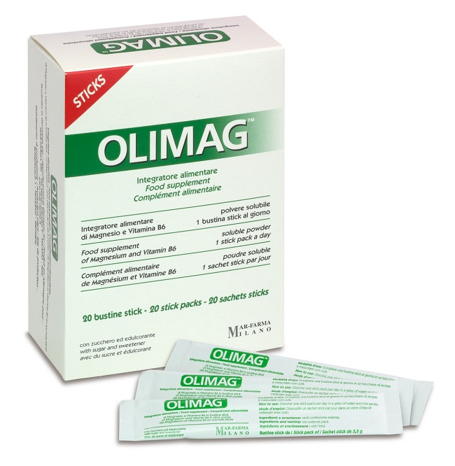 OLIMAG STICK 20 POLVERE - Farmacia Mastrangelo 