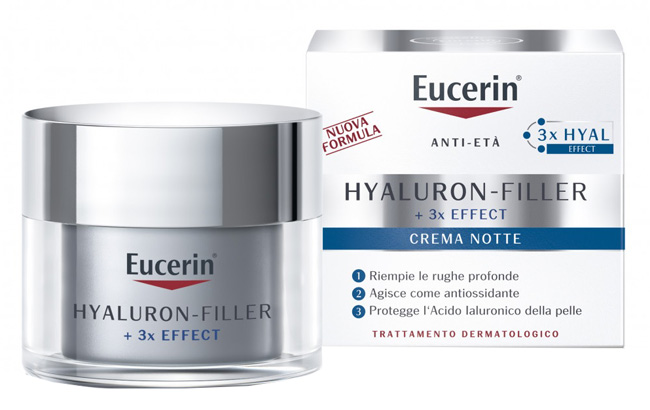 EUCERIN CREMA HYALURON-FILLER NOTTE 50 ML - Farmacia Mastrangelo 