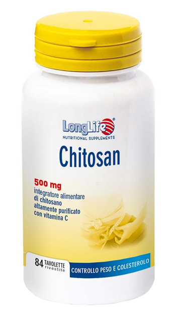 LONGLIFE CHITOSAN 84 TAVOLETTE RIVESTITE - Farmacia Mastrangelo 