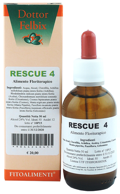 RESCUE 4 GOCCE 50 ML - Farmacia Mastrangelo 