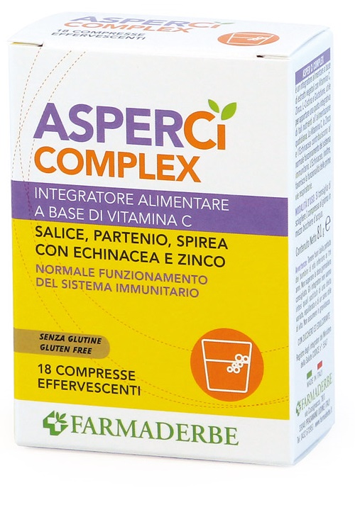 ASPER CI COMPLEX 18 COMPRESSE EFFERVESCENTI - Farmacia Mastrangelo 