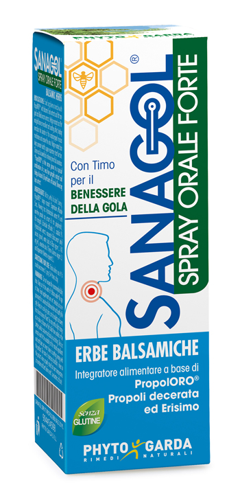 SANAGOL SPRAY FORTE ERBE BALSAMICHE 20 ML - Farmacia Mastrangelo 