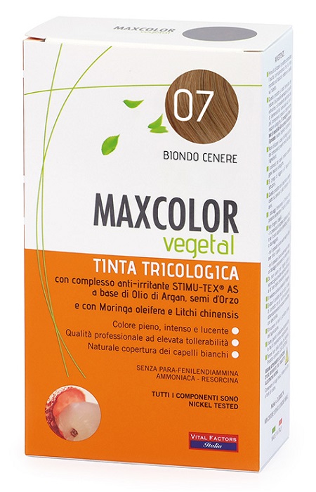 MAX COLOR VEGETAL 07 TINTURA 140 ML - Farmacia Mastrangelo 