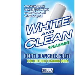 WHITE AND CLEAN CHEWING GUM 28 - Farmacia Mastrangelo 