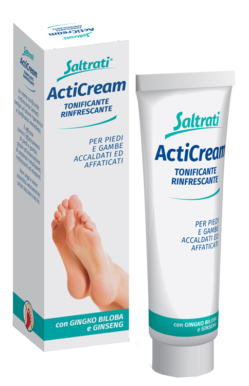 SALTRATI ACTICREAM TONIFICANTE RINFRESCANTE PER PIEDI E GAMBE 100 ML - Farmacia Mastrangelo 