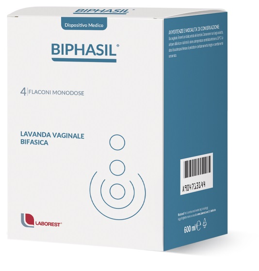 BIPHASIL TRATTAMENTO VAGINALE 4 FLACONIX150 ML - Farmacia Mastrangelo 