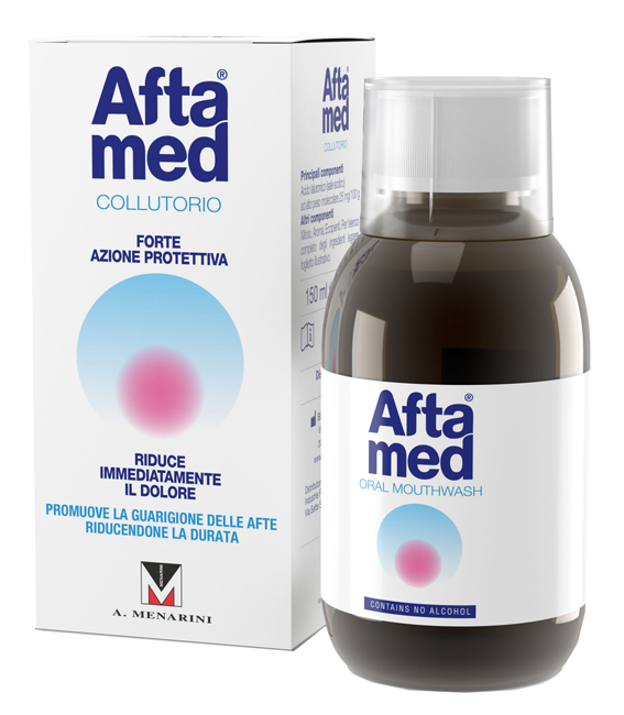 COLLUTORIO AFTAMED 150 ML - Farmacia Mastrangelo 