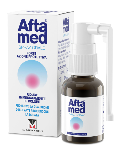 AFTAMED SPRAY FLACONE 20 ML - Farmacia Mastrangelo 