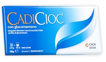 CADICIOC TAVOLETTA LATTE CON GLUCOMANNANO 100 G - Farmacia Mastrangelo 