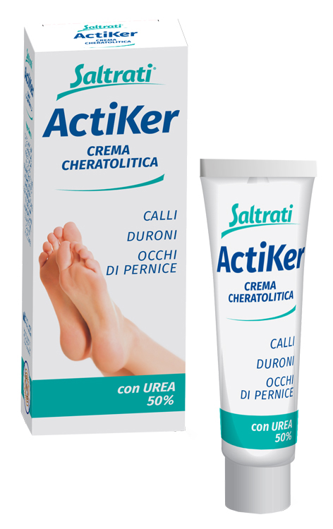 SALTRATI ACTIKER CREMA CHERATOLICA PER CALLI DURONI E OCCHI DI PERNICE 100 ML - Farmacia Mastrangelo 