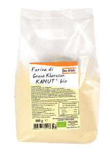 FARINA KAMUT BIANCA TIPO 0 BIO 500 G - Farmacia Mastrangelo 