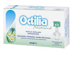 OCTILIA NATURAL GOCCE OCCHI IRRITATI E ARROSSATI 10 FLACONCINI MONODOSE 0,5 ML - Farmacia Mastrangelo 