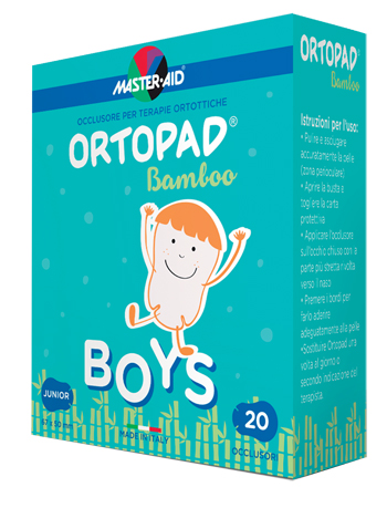 CEROTTO OCULARE PER ORTOTTICA ORTOPAD BOYS M 5,4X7,6 20 PEZZI - Farmacia Mastrangelo 