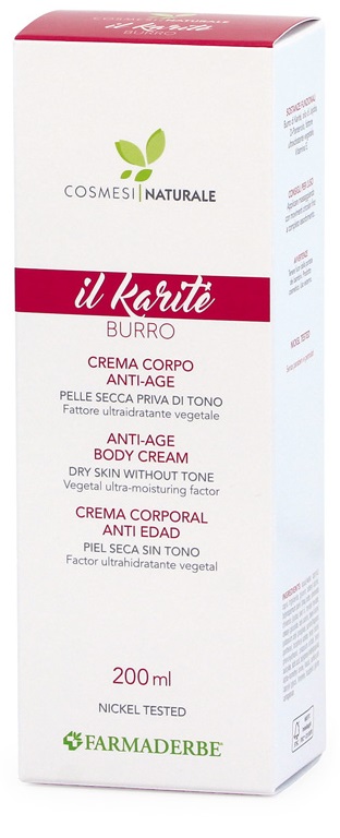KARITE' CREMA CORPO 200 ML - Farmacia Mastrangelo 