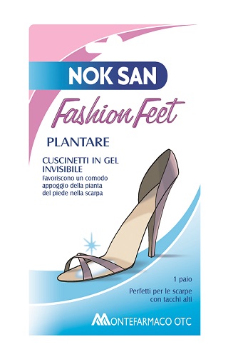 NOK SAN FASHION CUSCINETTO GEL PLANTARE - Farmacia Mastrangelo 