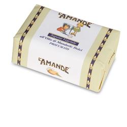 L'AMANDE MARSEILLE SAPONE VEGETALE OLIO MANDORLE DOLCI 200 G - Farmacia Mastrangelo 