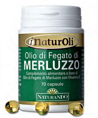 NATUROLI OLIO DI FEGATO DI MERLUZZO 70 SOFTGEL - Farmacia Mastrangelo 