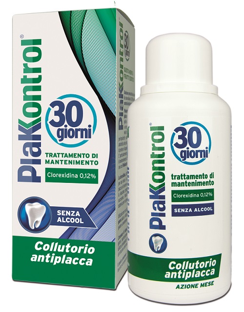 PLAKKONTROL 30 GIORNI COLLUTORIO 250 ML - Farmacia Mastrangelo 