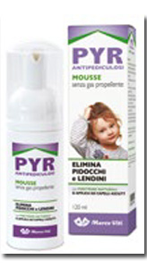 PYR ANTIPEDICUOSI MOUSSE 120 ML - Farmacia Mastrangelo 