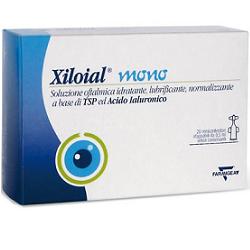 SOLUZIONE OFTALMICA IDRATANTE LUBRIFICANTE XILOIAL 20 MONODOSE DA 0,5ML - Farmacia Mastrangelo 