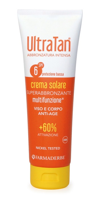 ULTRA TAN SPF6 CREMA MULTIFUNZIONE 125 ML - Farmacia Mastrangelo 