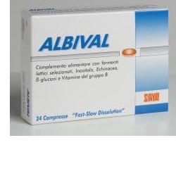 ALBIVAL PROBIOTICO 24 COMPRESSE - Farmacia Mastrangelo 