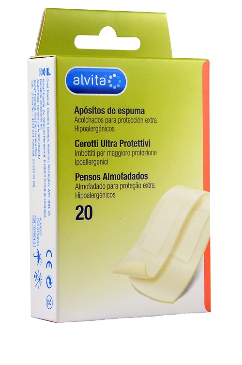 CEROTTO ULTRA PROTEZIONE 20 PEZZI ALVITA - Farmacia Mastrangelo 