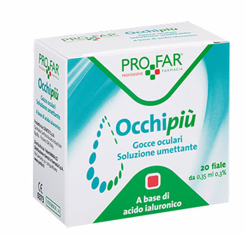 OCCHIPIU' GOCCE UMETTANTI 20FL DA 0,35 ML PROFAR - Farmacia Mastrangelo 